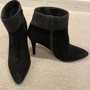 Stuart Weitzman suede booties